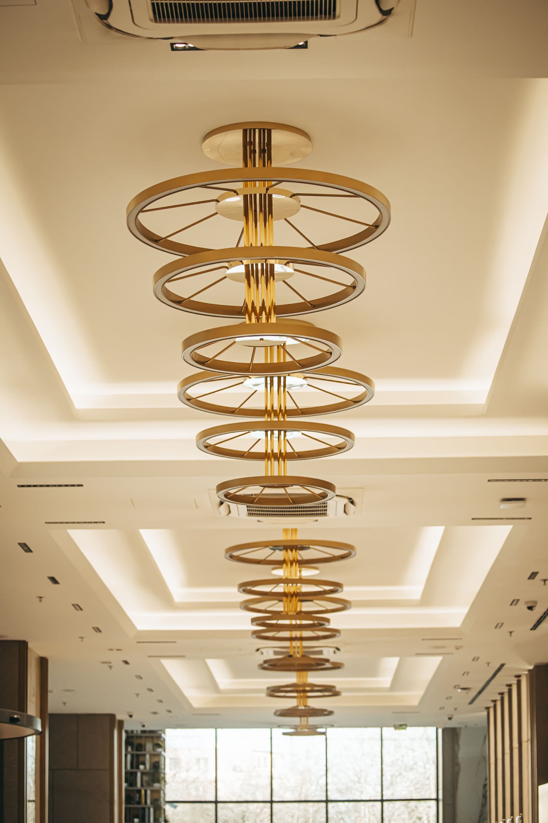 Modern recessed architectural ceiling lighting